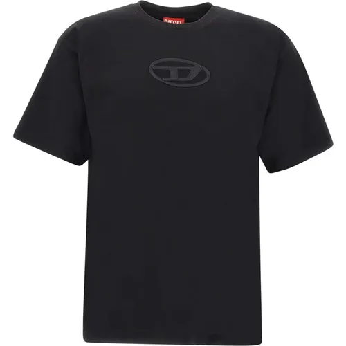 Mens T-shirts and Polos , male, Sizes: L, M - Diesel - Modalova