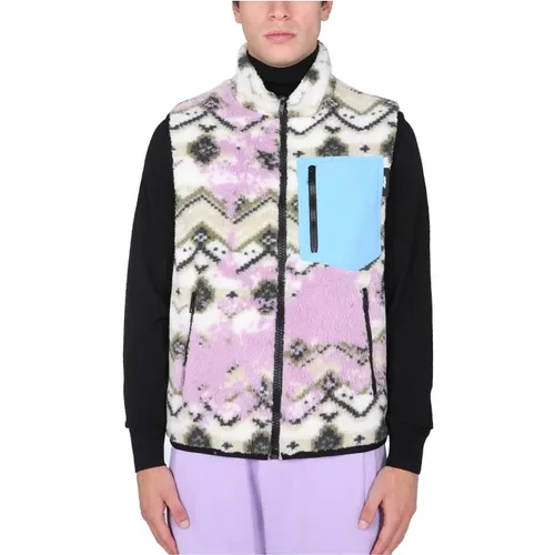 Fleece Sherpa Weste MSGM - MSGM - Modalova