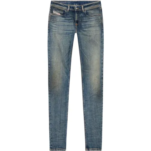 Punk-Rock Slim Jeans , Herren, Größe: W32 - Diesel - Modalova