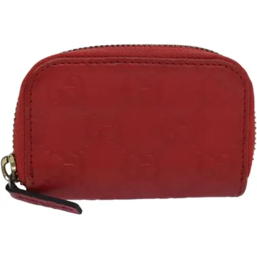 Pre-owned Canvas wallets , female, Sizes: ONE SIZE - Gucci Vintage - Modalova