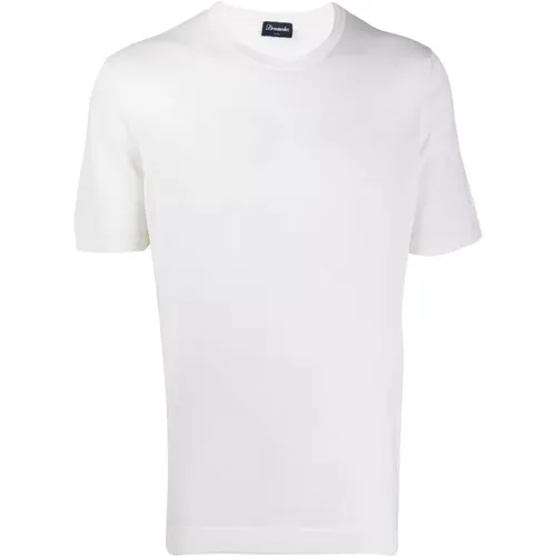 T-shirt , male, Sizes: 3XL, 2XL - Drumohr - Modalova