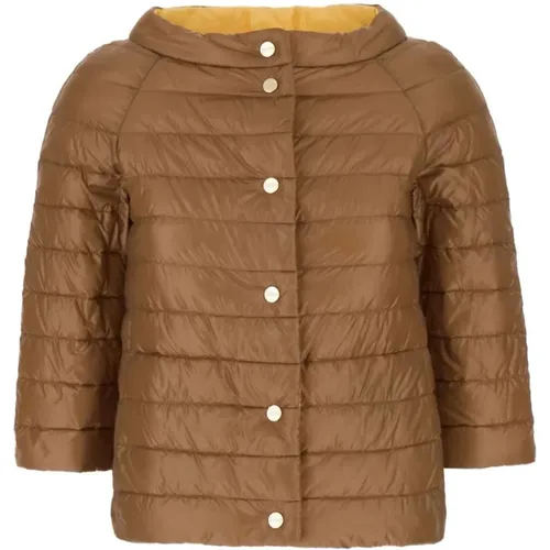 Stylish Jacket , female, Sizes: XS, S - Herno - Modalova