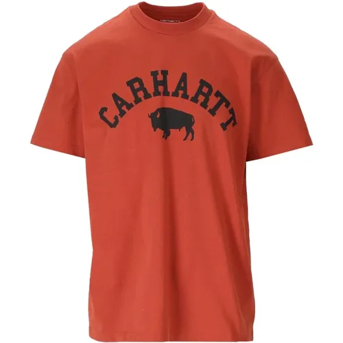 T-Shirt , Herren, Größe: S - Carhartt WIP - Modalova