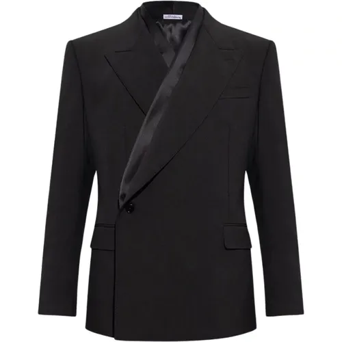 Wool blazer , male, Sizes: M - Dolce & Gabbana - Modalova