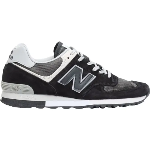 Wildleder Mesh Sneakers Panelkonstruktion , Herren, Größe: 42 1/2 EU - New Balance - Modalova