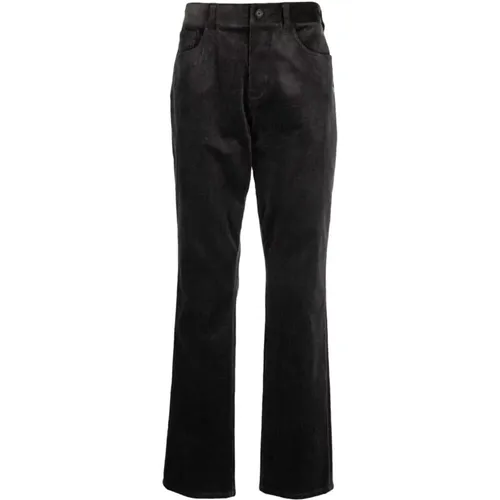 Grey Corduroy Elegant Casual Trousers , male, Sizes: W30, W29, W36, W33, W34, W32 - Vince - Modalova