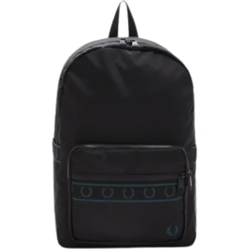 Logo Nylon Rucksack Fred Perry - Fred Perry - Modalova