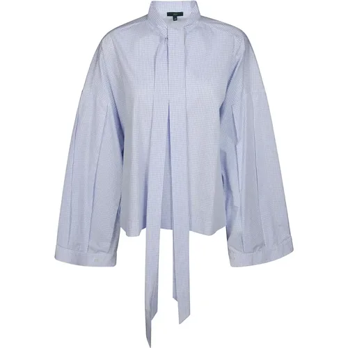 Stilvolle Bluse mit Schal Detail - Jejia - Modalova