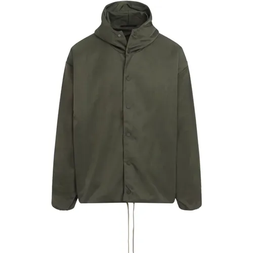 Grüne Jacke Aw24 Stilvolle Herrenbekleidung , Herren, Größe: XL - Fear Of God - Modalova