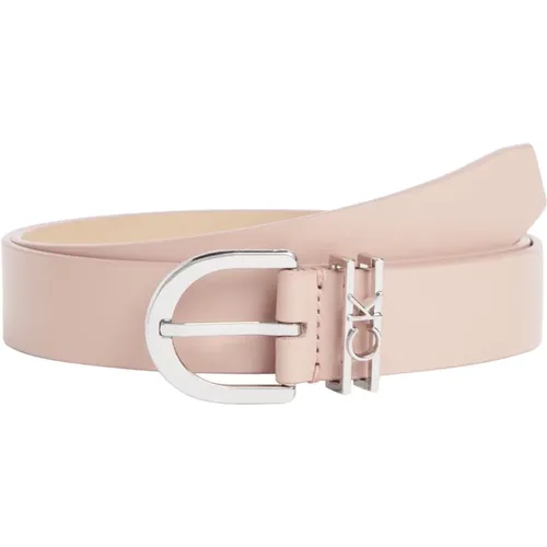 Leather Loop Belt , female, Sizes: 85 CM, 90 CM, 80 CM - Calvin Klein - Modalova