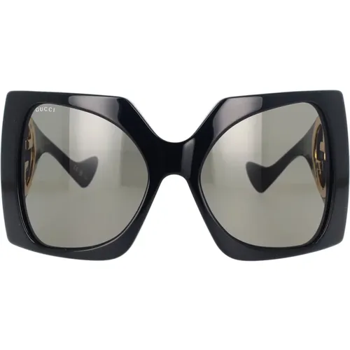 Gg1255S 001 Sunglasses , female, Sizes: 64 MM - Gucci - Modalova