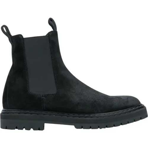 Suede Boots with Rubber Sole , male, Sizes: 11 UK, 9 UK, 7 UK - Officine Creative - Modalova