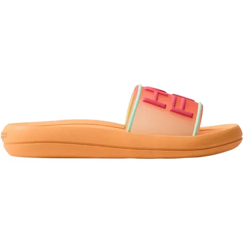 Orange Beach Sandal Memory Foam Technology , female, Sizes: 4 UK, 5 UK, 7 UK, 8 UK - Hoff - Modalova