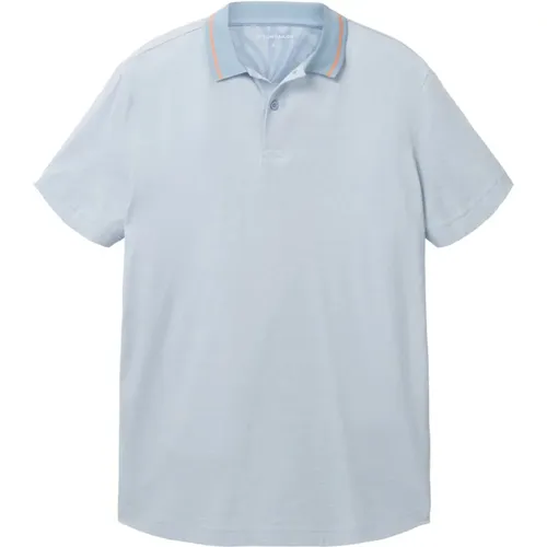 Poloshirt Basic Kurzarmshirt mit Polokragen - Tom Tailor - Modalova