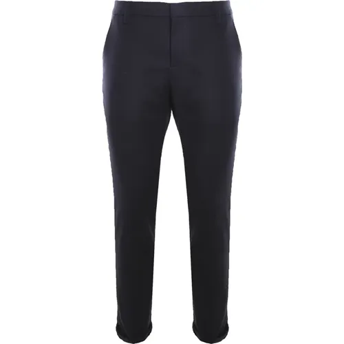 Stylish Slim-fit Trousers , male, Sizes: W36 - Dondup - Modalova