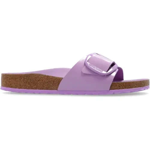 Madrid Big Buckle Slippers , Damen, Größe: 38 EU - Birkenstock - Modalova