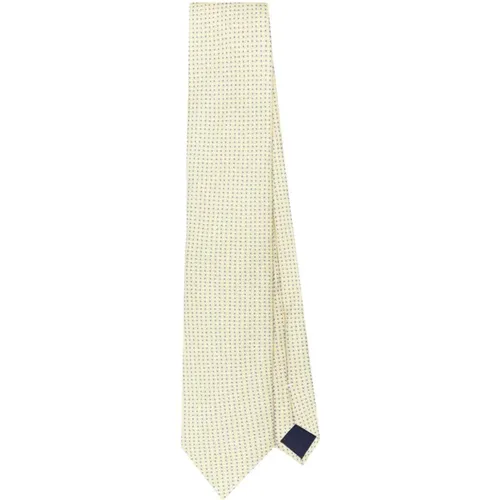 Silk tie , male, Sizes: ONE SIZE - Corneliani - Modalova