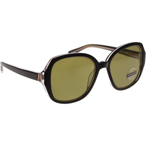 Iconic Sunglasses with Photochromic Lenses , female, Sizes: 54 MM - Serengeti - Modalova