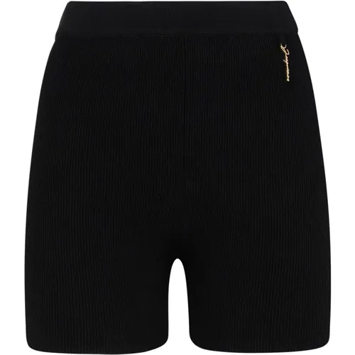 Ribbed Knit High Waist Shorts , female, Sizes: 2XS, S, XS - Jacquemus - Modalova