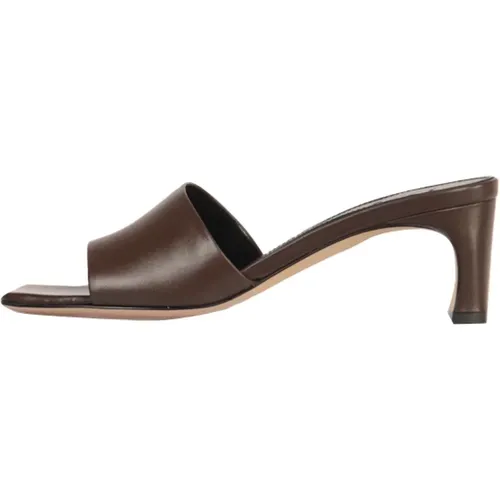 Leather Sandals , female, Sizes: 4 UK, 7 1/2 UK, 7 UK, 6 UK - aeyde - Modalova