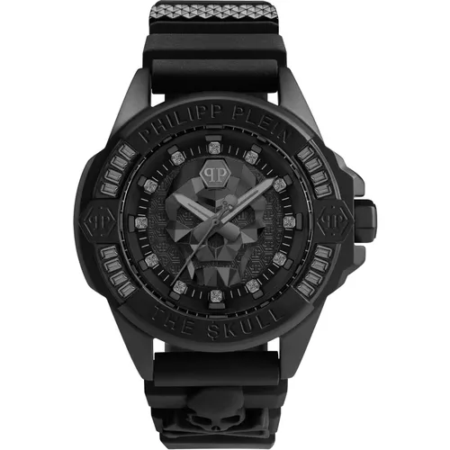 Crystal Skull Genderless Watch , male, Sizes: ONE SIZE - Philipp Plein - Modalova