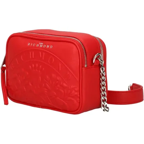 Stilvolle Rote Cross Body Tasche für Frauen , Damen, Größe: ONE Size - John Richmond - Modalova