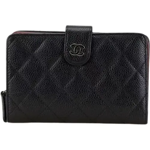 Pre-owned Leather wallets , female, Sizes: ONE SIZE - Chanel Vintage - Modalova