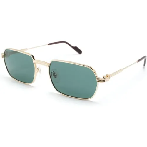 Ct0463S 002 Sunglasses,CT0463S 001 Sunglasses,CT0463S 003 Sunglasses - Cartier - Modalova