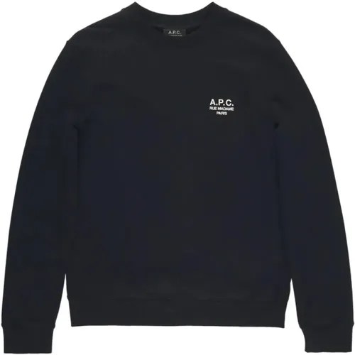 Schwarzer Sweatshirt Ss24 Herrenbekleidung , Herren, Größe: L - A.p.c. - Modalova