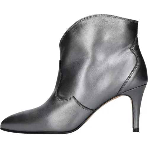 Silberne Stiefeletten Selene , Damen, Größe: 37 EU - Toral - Modalova