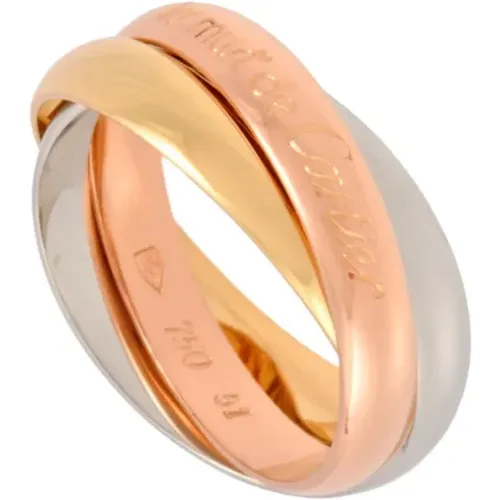 Pre-owned Yellow Gold ringe - Cartier Vintage - Modalova