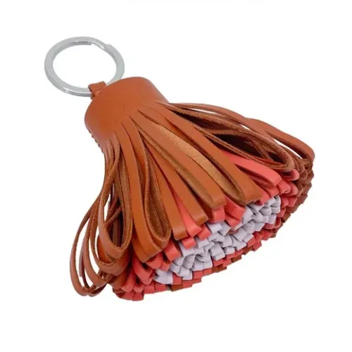 Pre-owned Fabric key-holders , female, Sizes: ONE SIZE - Hermès Vintage - Modalova