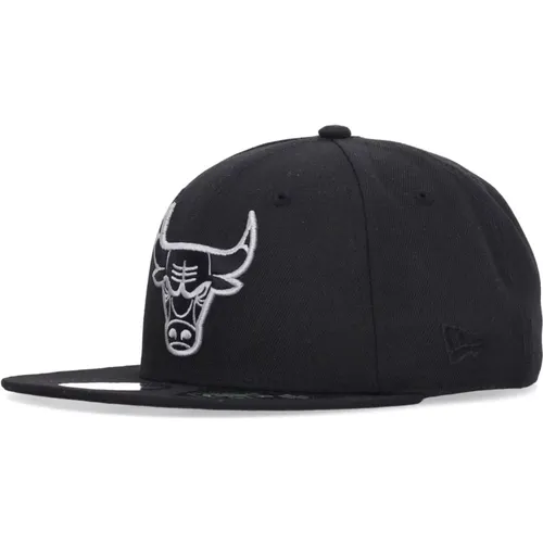 Chicago Bulls Flache Schirmkappe , unisex, Größe: S/M - new era - Modalova