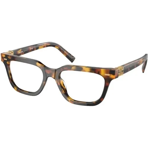 Stylish Carey Glasses , unisex, Sizes: 53 MM - Miu Miu - Modalova