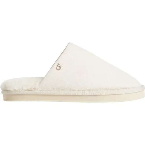 Flatform Mule Sandalen , Damen, Größe: 36 EU - Calvin Klein - Modalova