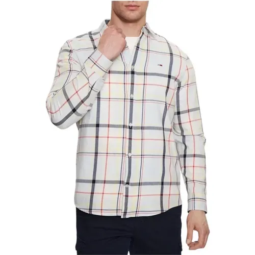 Klassisches Essential Hemd Tommy Jeans , Herren, Größe: 2XL - Tommy Hilfiger - Modalova