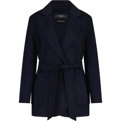 Belted Coats , female, Sizes: XS, S, 2XL, XL, M, L - Max Mara - Modalova