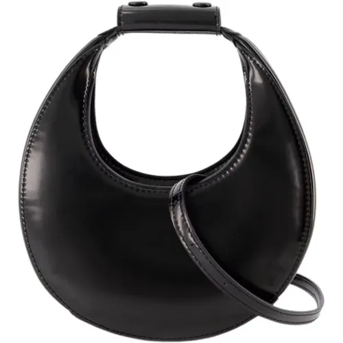 Schwarze Ledermondtasche STAUD - STAUD - Modalova