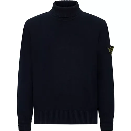 Blaue Pullover für Männer - Stone Island - Modalova