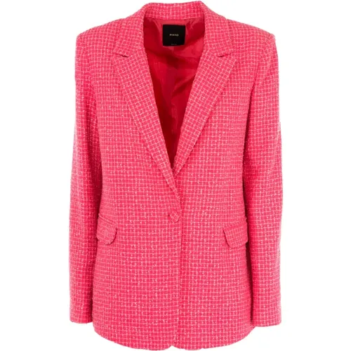 Womens Blazer Bubble /Viola Summer , female, Sizes: XS, S, L - pinko - Modalova