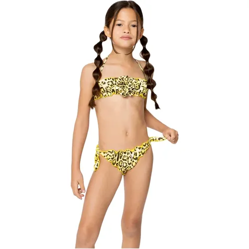 Leopard Pastel Bikini Girl Fascia Slip - 4Giveness - Modalova