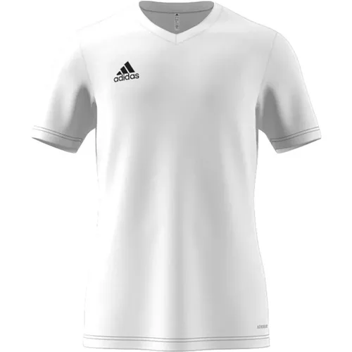Trainings T-Shirt Weiß mit V-Ausschnitt , Herren, Größe: S - Adidas - Modalova