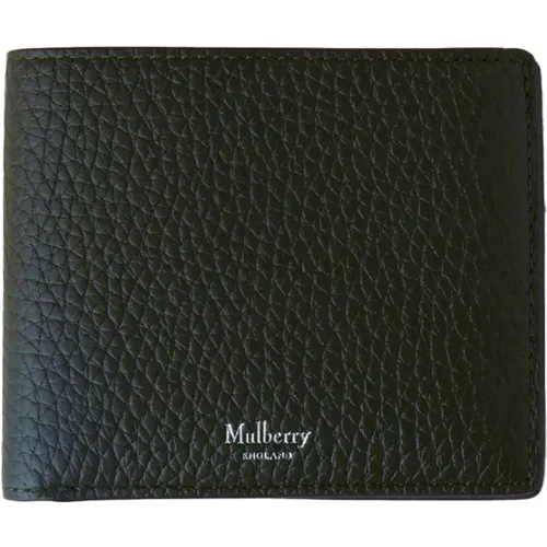 Heritage 8 Card Wallet, Dark , unisex, Sizes: ONE SIZE - Mulberry - Modalova