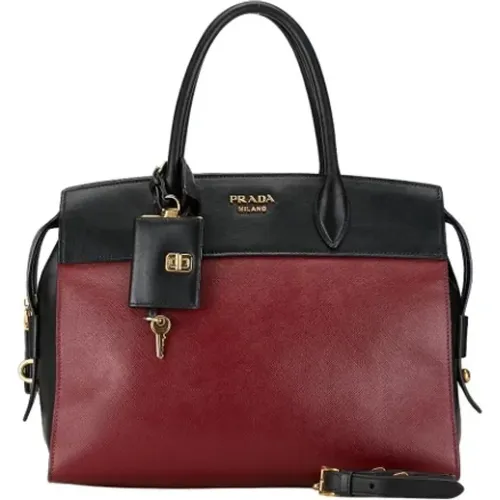 Pre-owned Leder schultertasche - Prada Vintage - Modalova