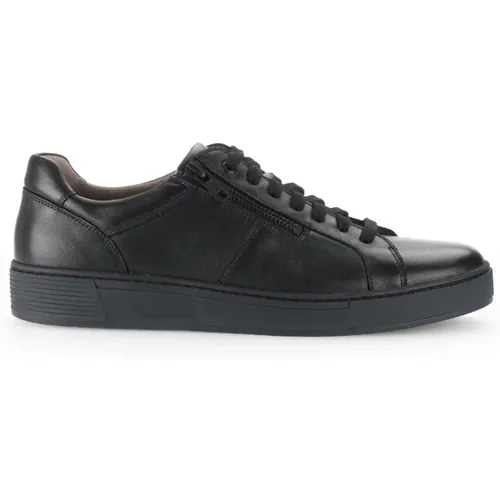 Schwarzer Leder Derby Sneaker Gabor - Gabor - Modalova