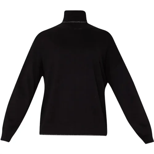 High Neck Sweater , female, Sizes: XS - Liu Jo - Modalova