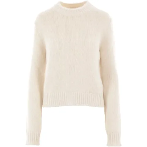 Beiger Alpaka Wollpullover - Jil Sander - Modalova