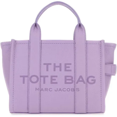 Lila Leder Mini Tote Tasche Handtasche - Marc Jacobs - Modalova
