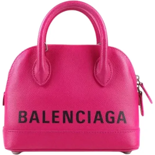 Pre-owned Leather totes , female, Sizes: ONE SIZE - Balenciaga Vintage - Modalova