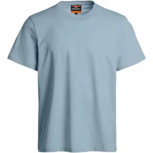 Shispare Tee Blaue T-shirts , Herren, Größe: 2XL - Parajumpers - Modalova